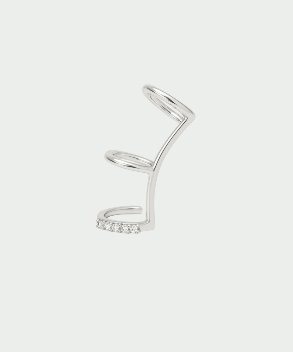 Ear Cuff Mykonos Plata - DAANA