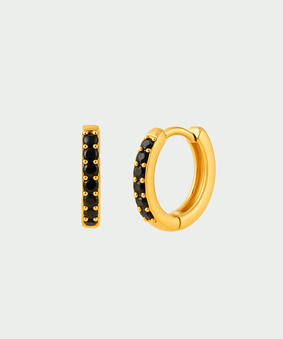 Brinco Giuliana Ouro Preto - BRINCOS - DAANA