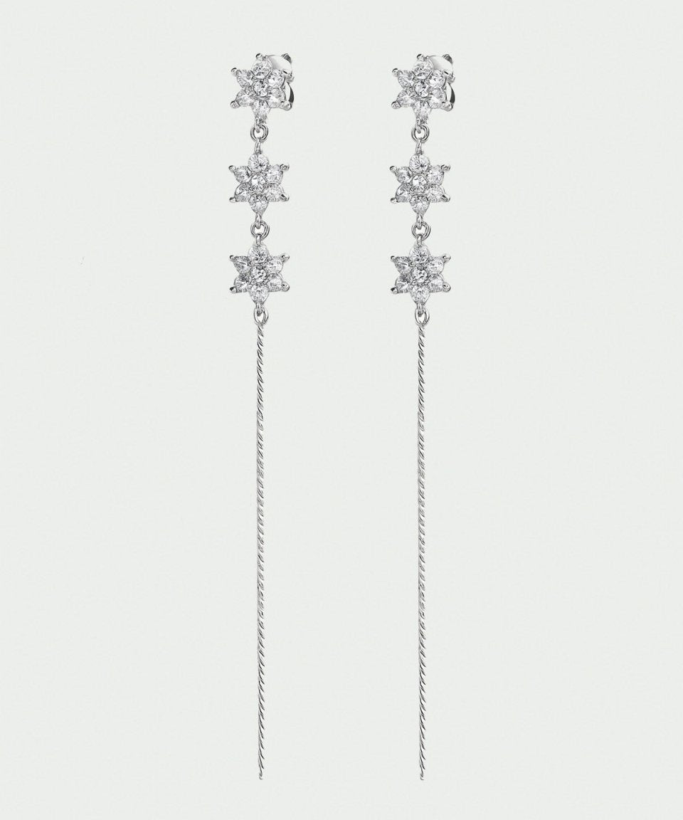 Brinco Jazmin Prata - BRINCOS - DAANA