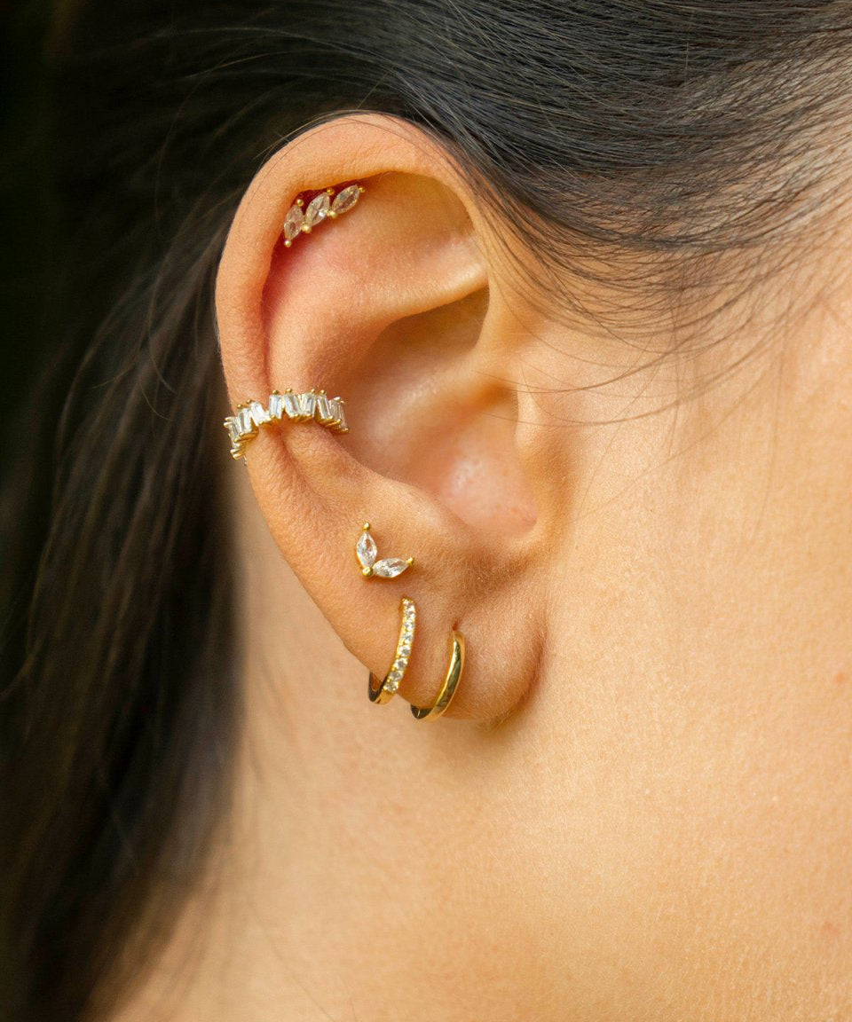 Ear Cuff Athens Ouro - EAR CUFF - DAANA