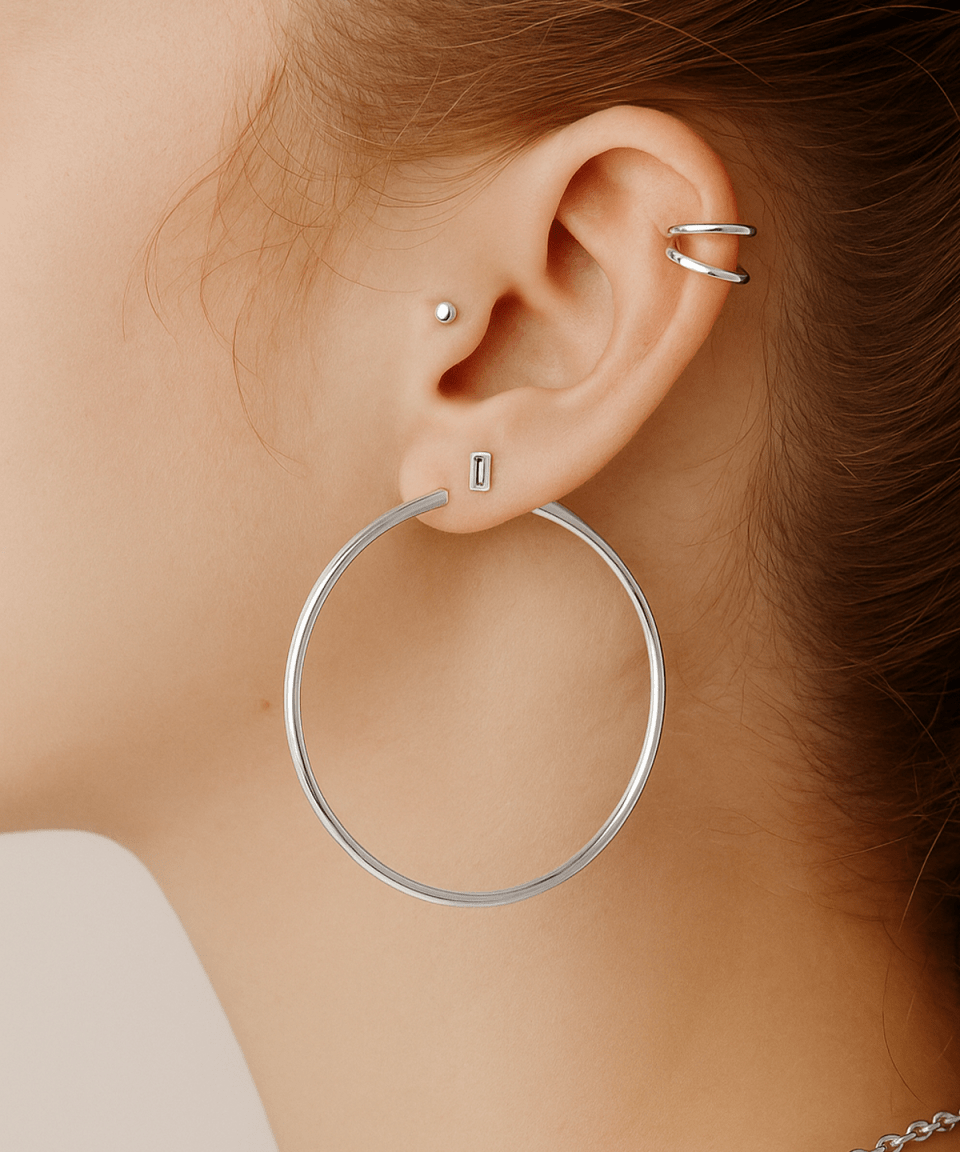 Brinco Aitana Prata - BRINCOS - DAANA