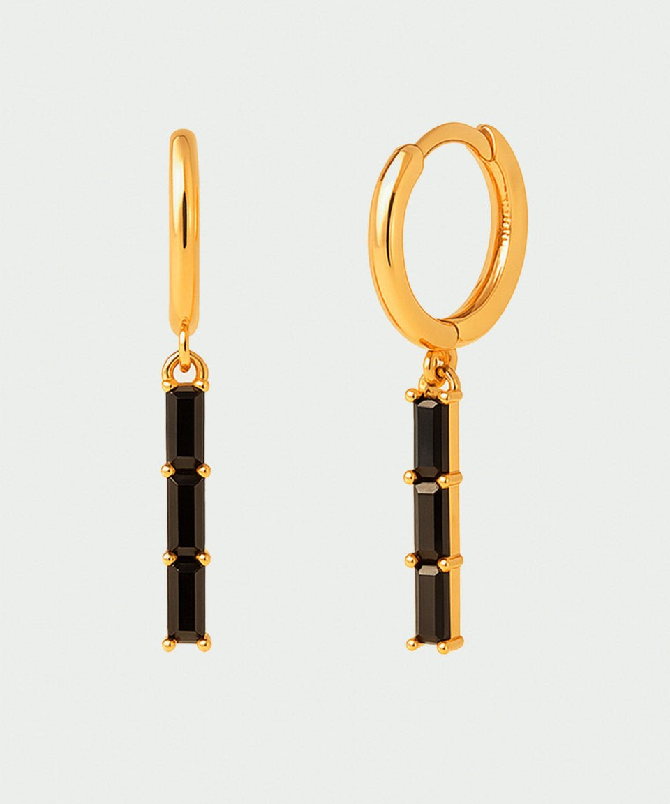 Brinco Triana Ouro Preto - BRINCOS - DAANA