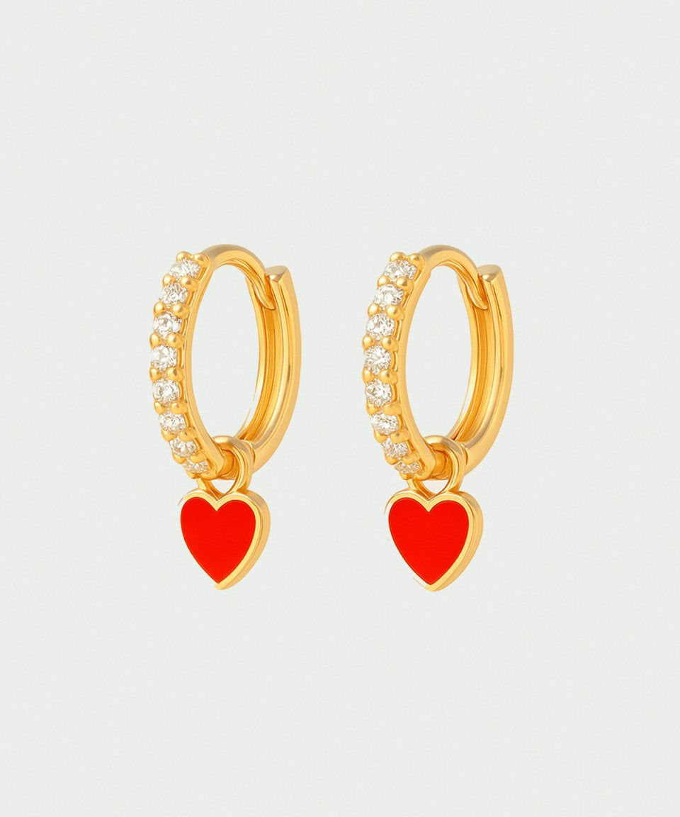 Brinco Valentina Ouro Vermelho - BRINCOS - DAANA