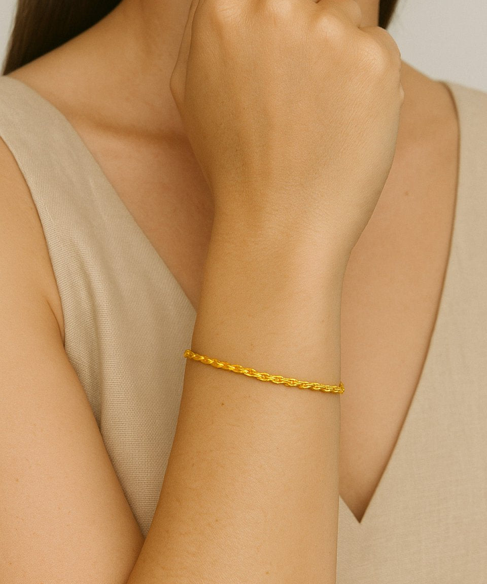 Pulseira Jessica Ouro - PULSEIRAS - DAANA