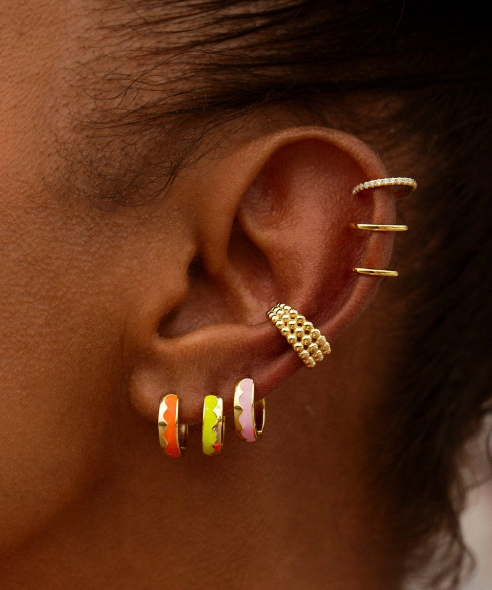 Ear Cuff Africa Ouro - EAR CUFF - DAANA