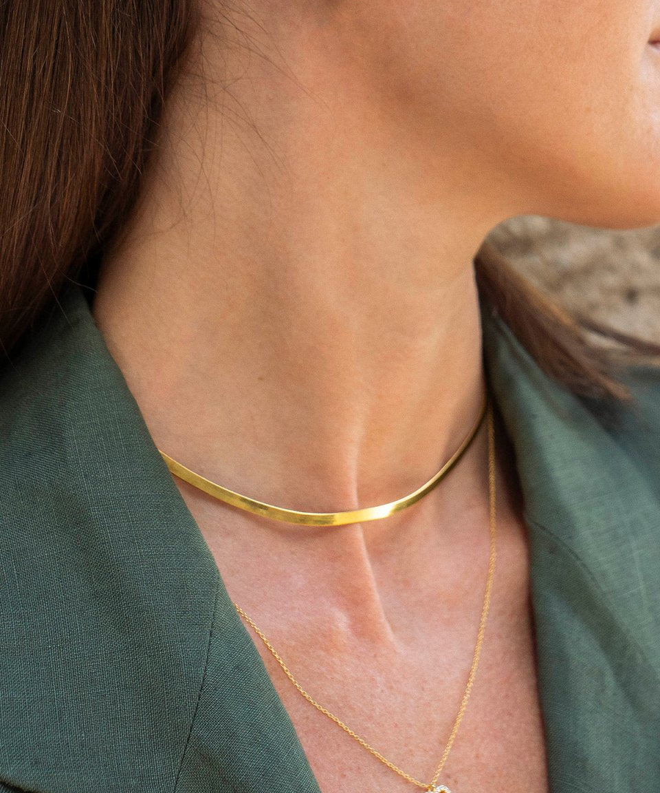 Colar Sahara Ouro - COLARES - DAANA