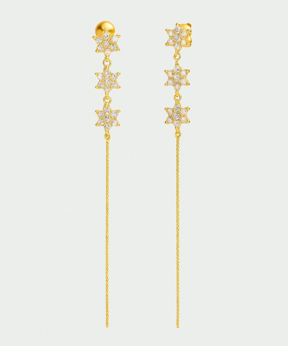 Brinco Jazmin Ouro - BRINCOS - DAANA