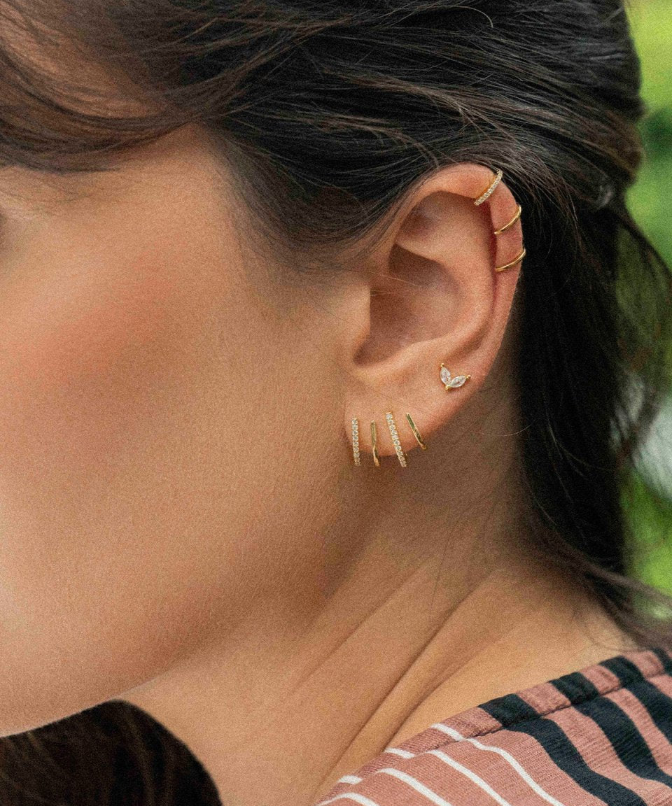 Ear Cuff Mykonos Ouro - EAR CUFF - DAANA