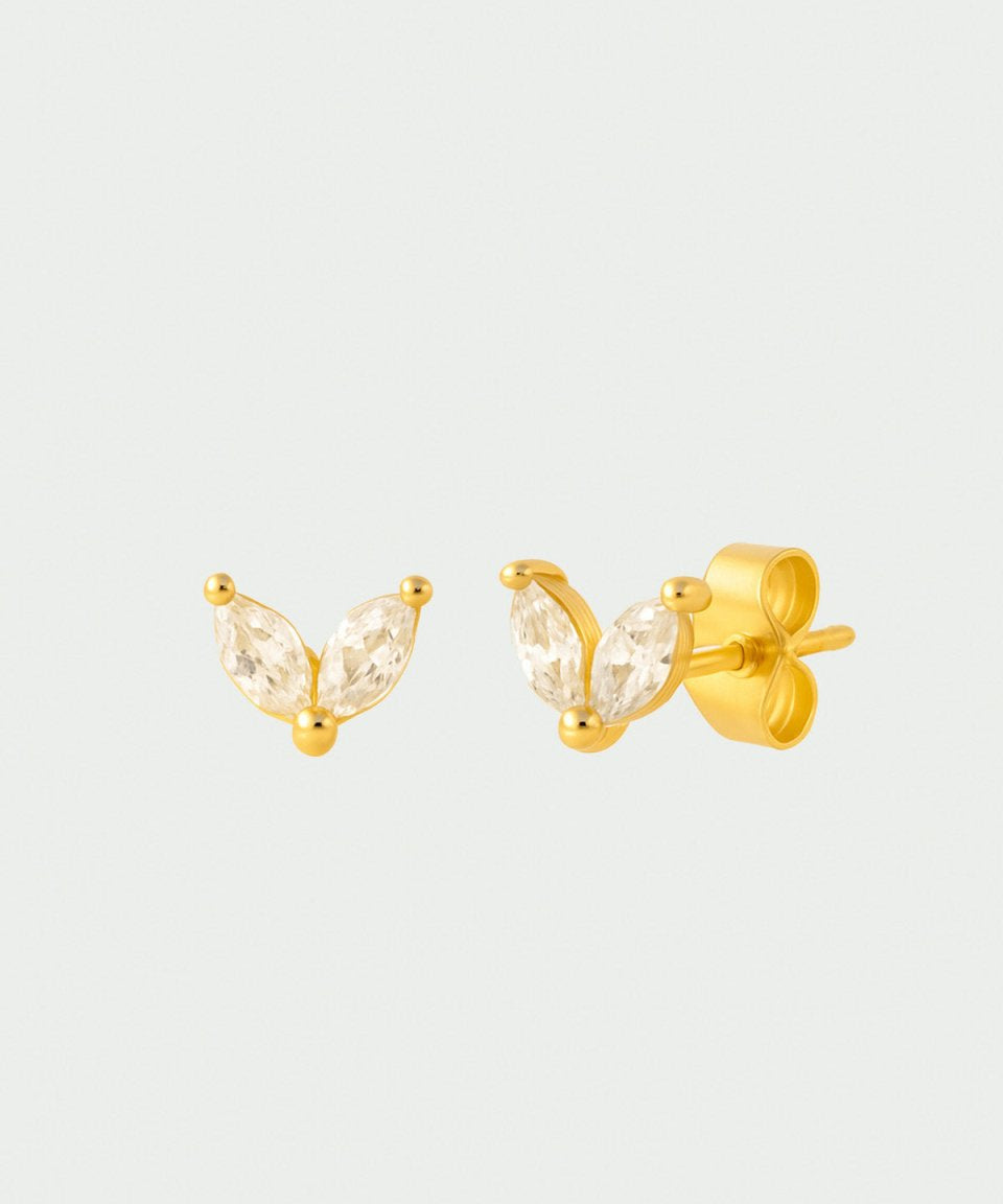 Brinco Zita Ouro Branco - BRINCOS - DAANA