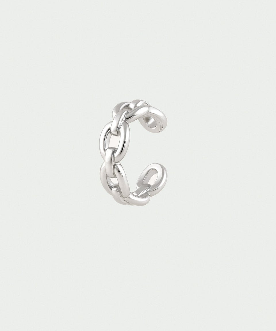 Ear Cuff Chain Prata - EAR CUFF - DAANA