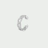 Ear Cuff Shiny Chain Prata - EAR CUFF - DAANA