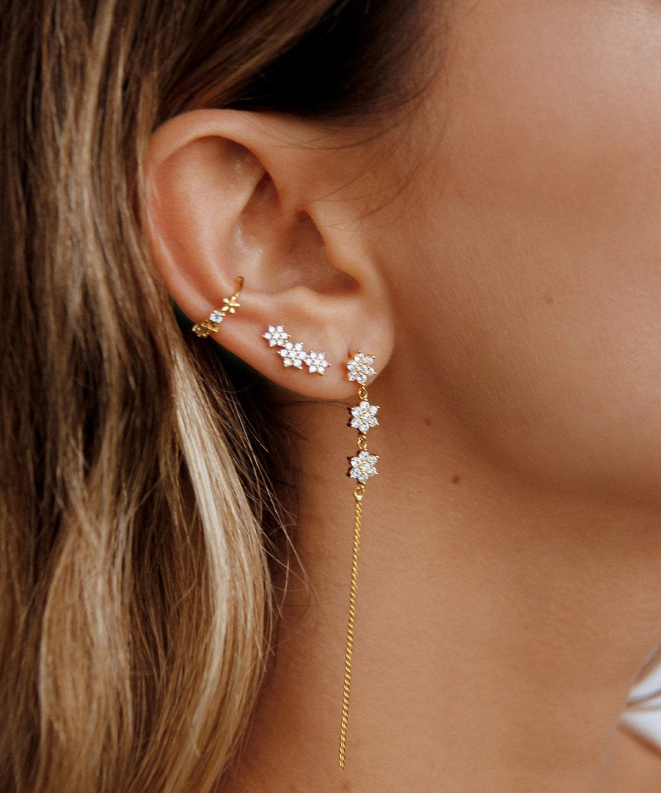 Ear Cuff Lucia Ouro - EAR CUFF - DAANA
