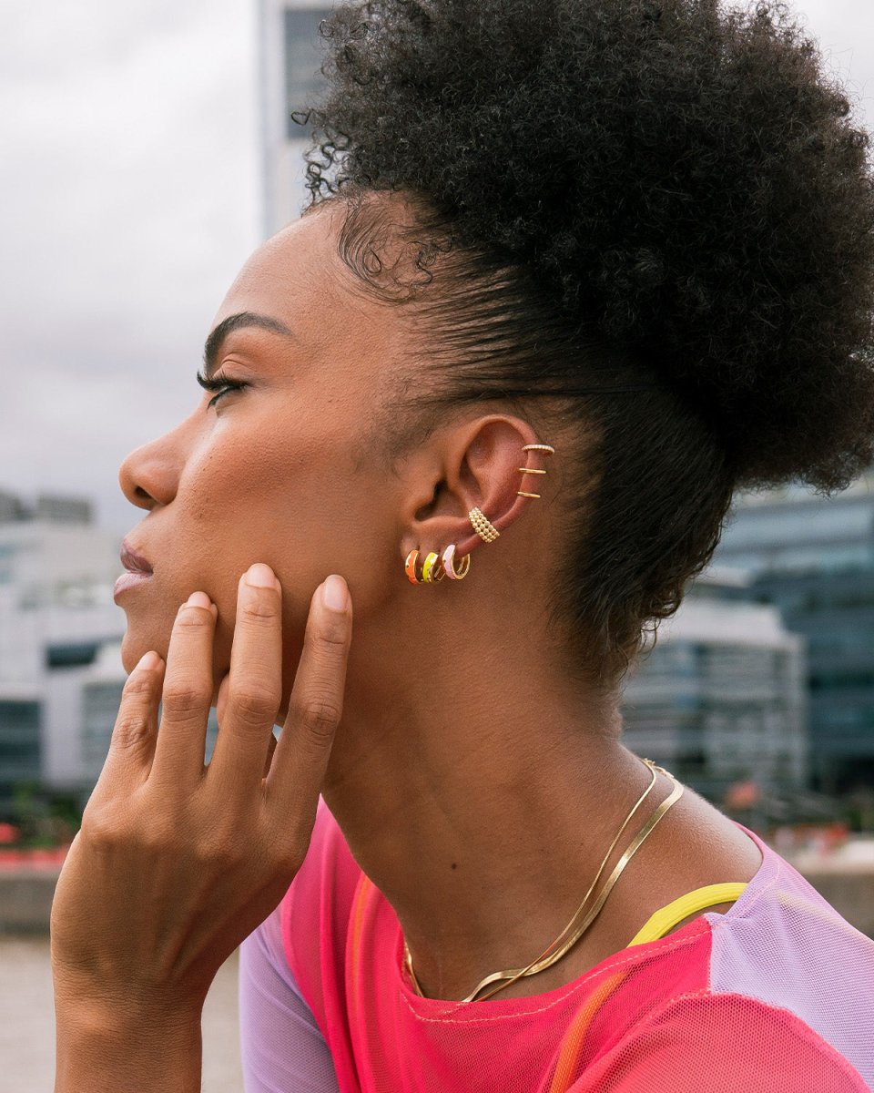 Ear Cuff Africa Ouro - EAR CUFF - DAANA