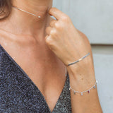 Pulseira Sahara Prata - PULSEIRAS - DAANA